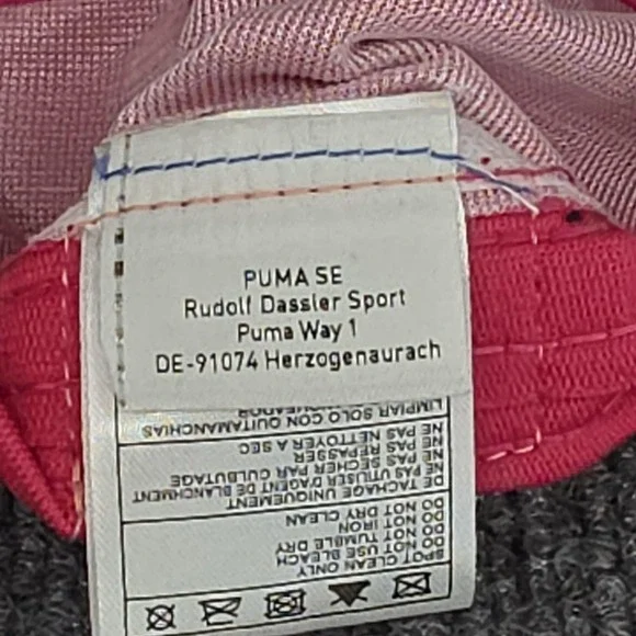 Puma Hat Cap Strap Back Pink Army Cadet Lightweight Run Hike Gym Outdoor Womens - Picture 12 of 12